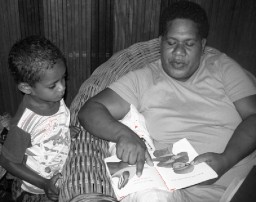 Reading with children is a good thing to do
