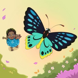 The Colourful Butterfly
