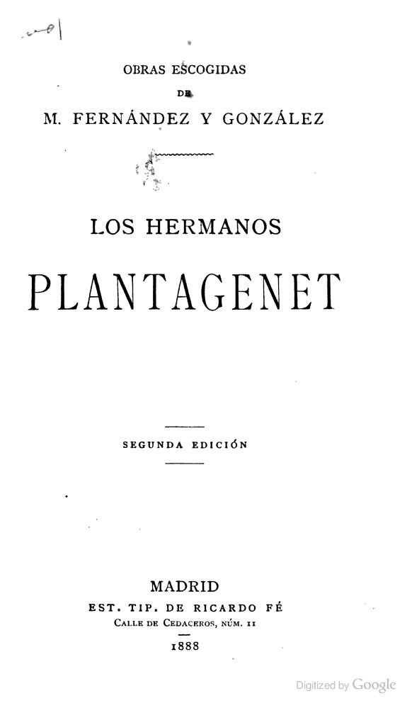 Los hermanos Plantagenet