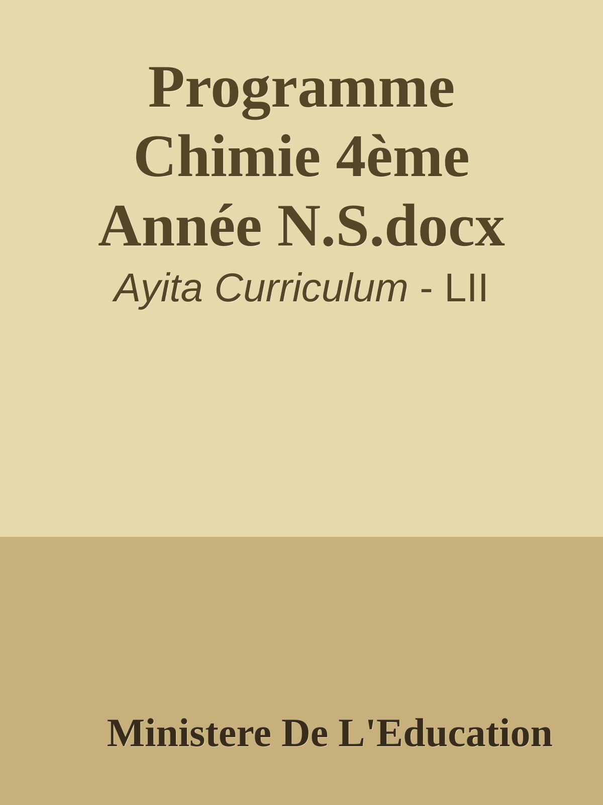 Programme Chimie 4ème Année N.S.docx