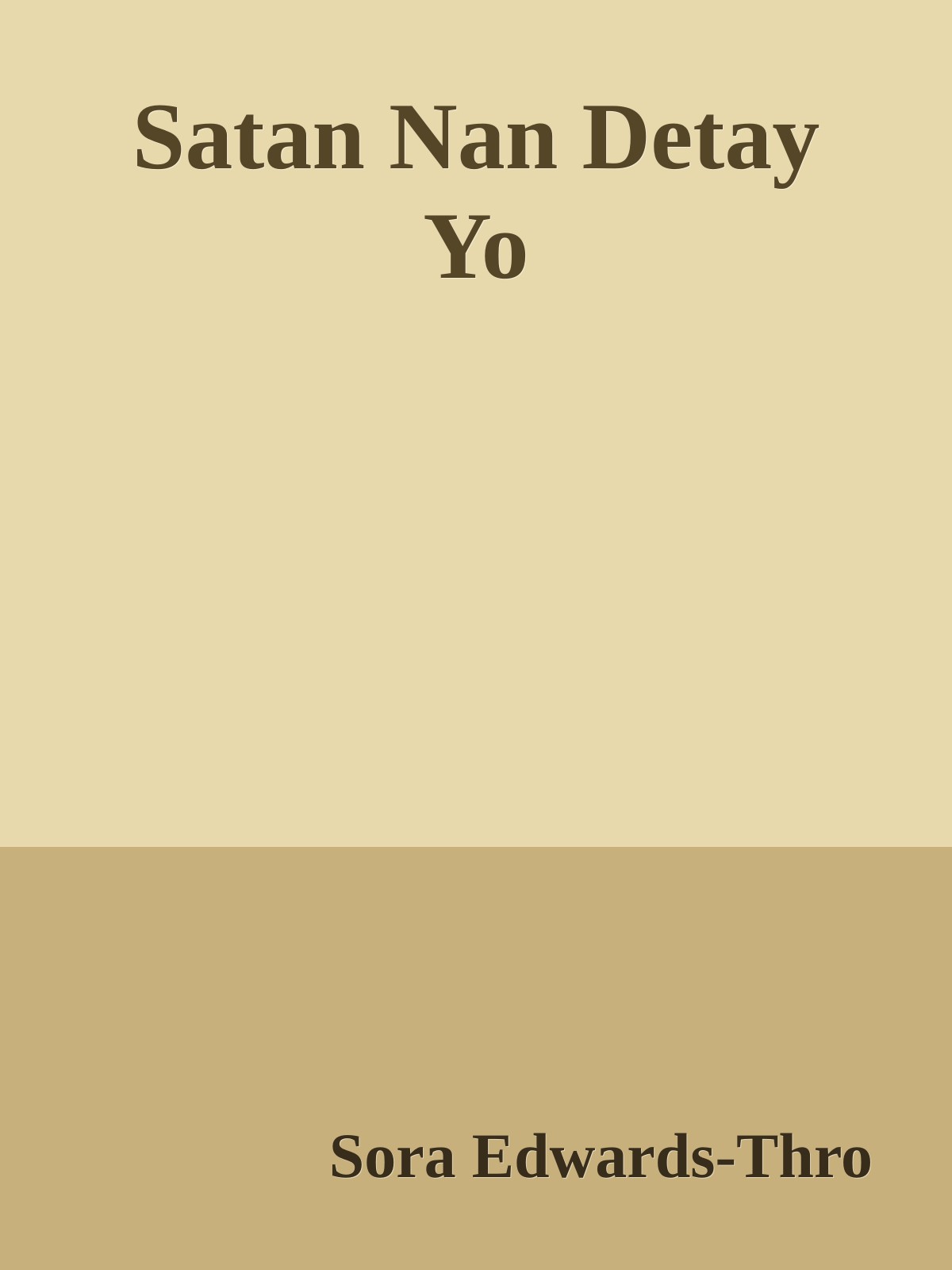 Satan Nan Detay Yo