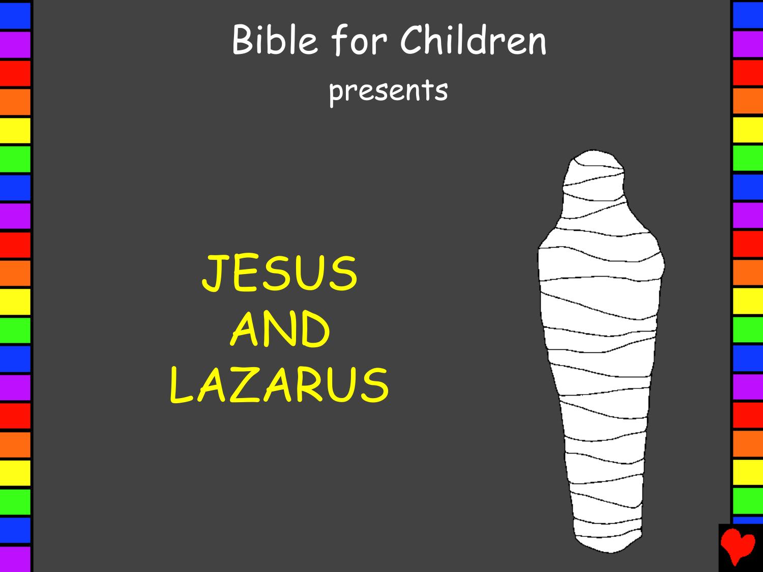 Jesus and Lazarus