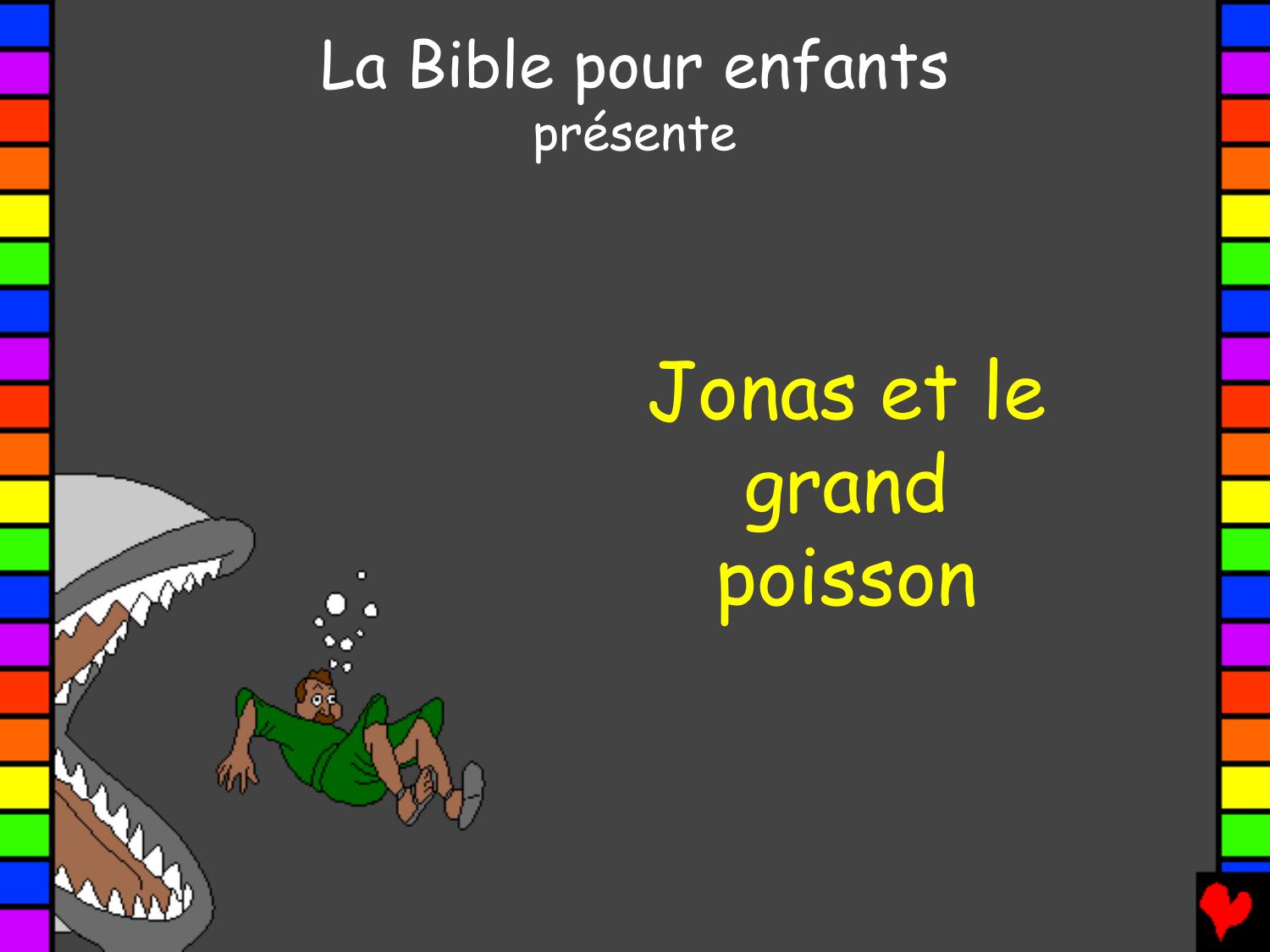 Jonas et le grand p;oisson