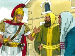 Lc9. Jesús sana al siervo de un centurión