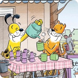 -23- Cat and Dog Tea