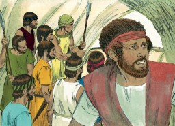 049 Saul Pursues David
